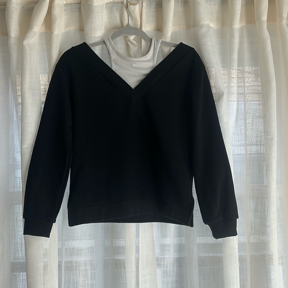 LBLC pullover. Built in white top